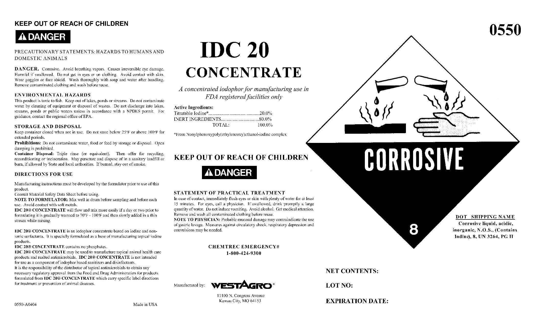 IDC 20 Concentrate